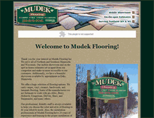 Tablet Screenshot of mudekflooring.com